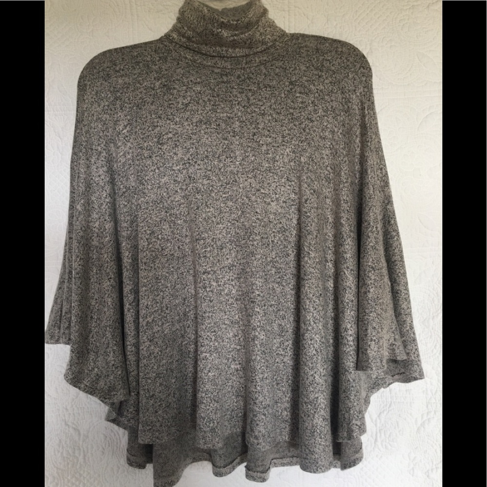 Forever 21 Turtleneck Knit Poncho